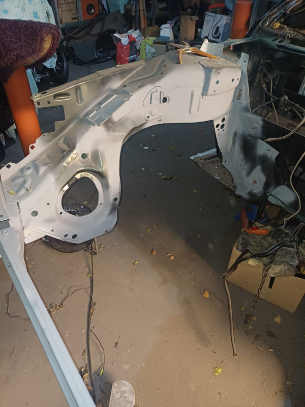 SAAB rechterzijde motorruimte