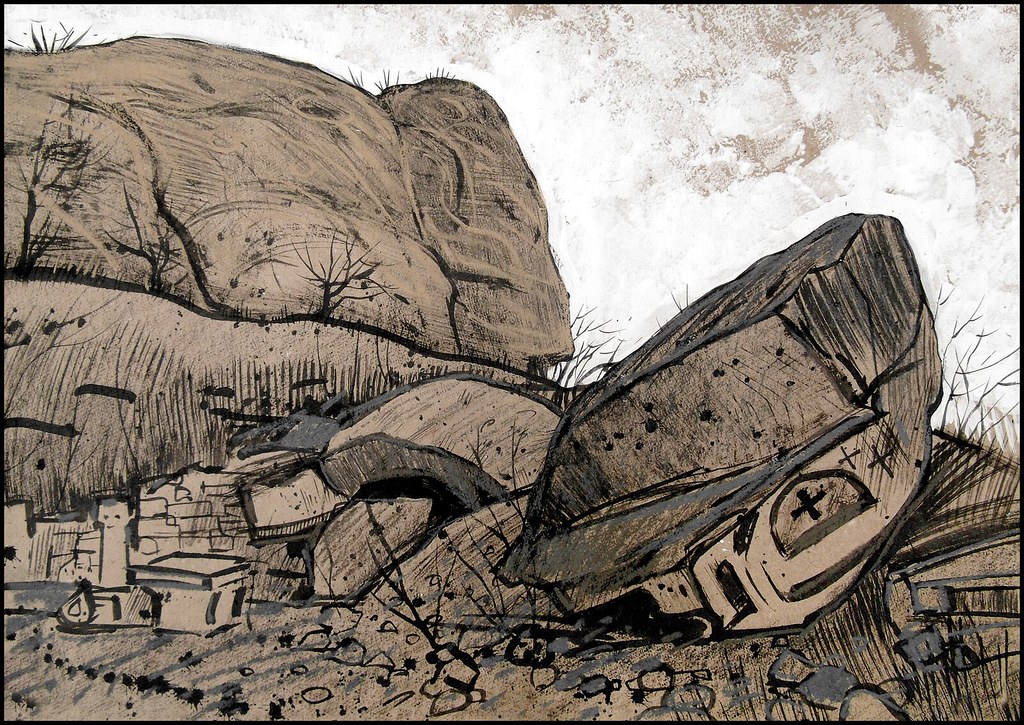 Руины армянского монастыря Св. Григория Просветителя в Бахчисарае