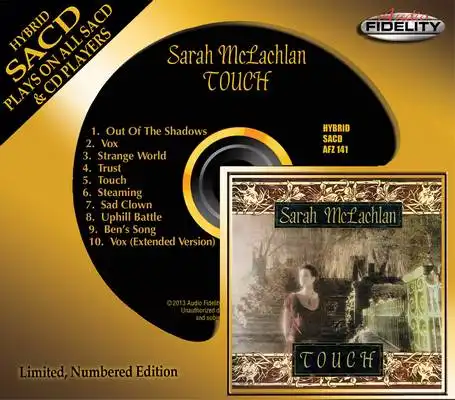 Sarah McLachlan - Touch (1988) [2013, Audio Fidelity Remastered, CD-Layer + Hi-Res SACD Rip]