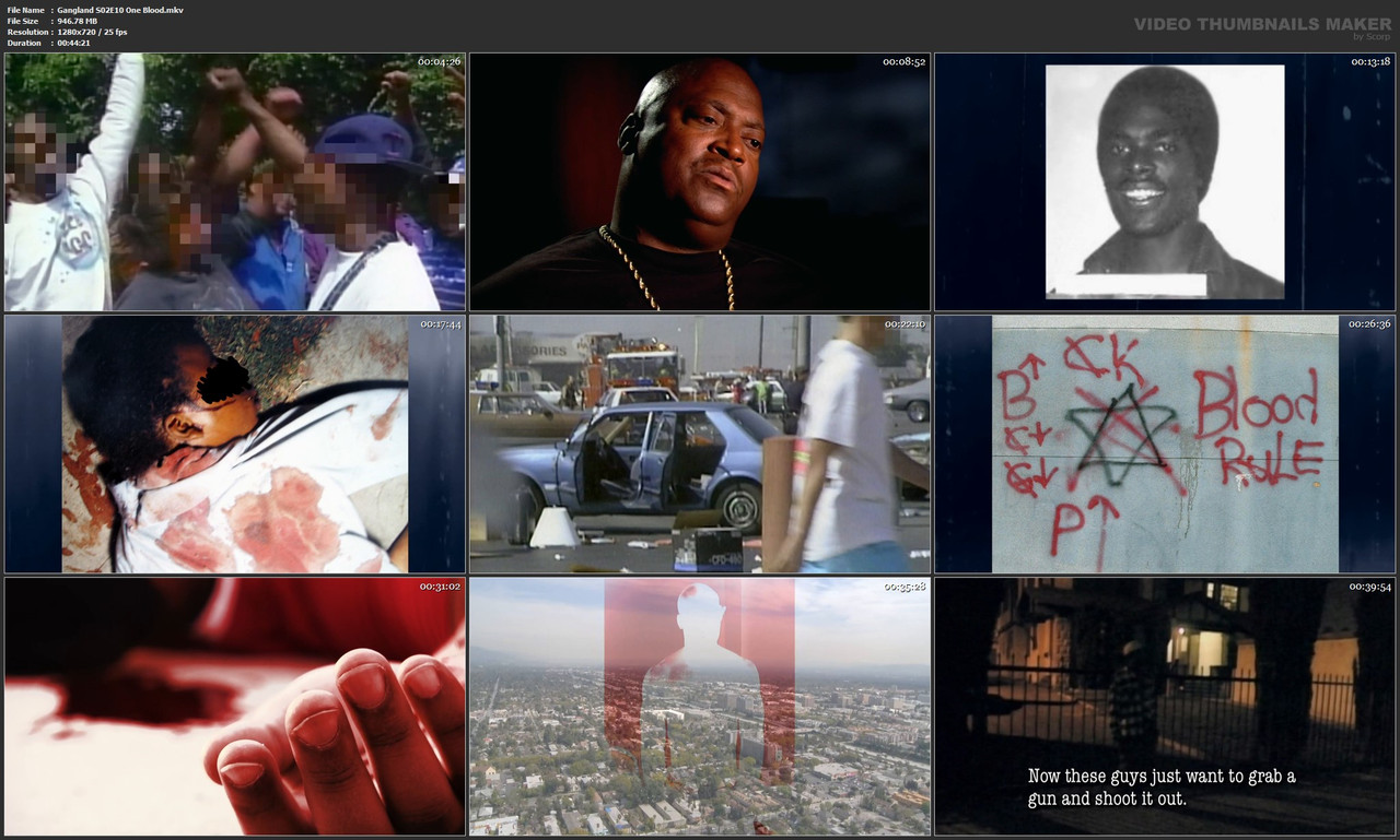 Gangland S02E10 One Blood.mkv