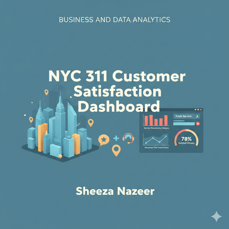 Logo of NYC 311 Customer Satisfaction Dashboard project