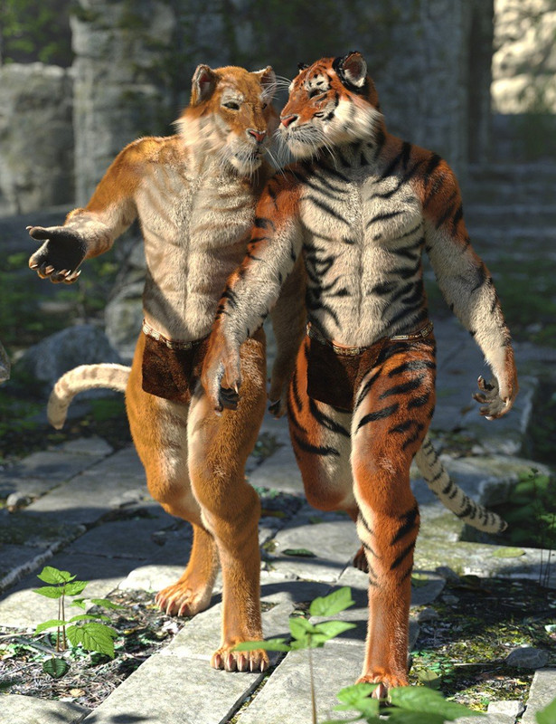 Rakshasa with dForce Hair for Genesis 8 Male