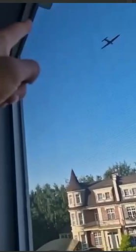 Dronų ataka Maskvos srityje. 2023-05-30