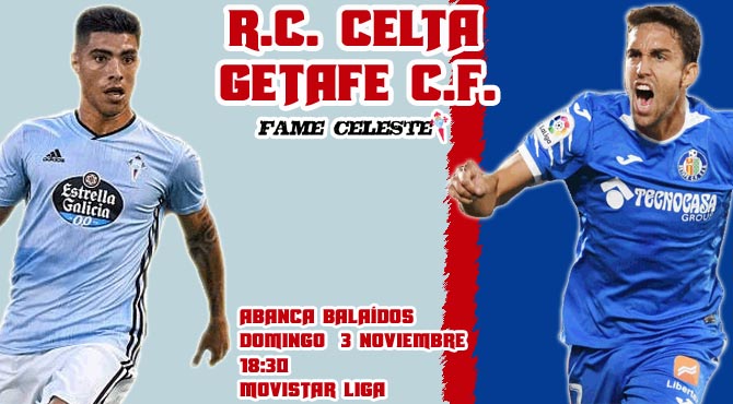 R.C. Celta 0-1 Getafe C.F. | 12ª Jornada de La Liga Celta-getafe