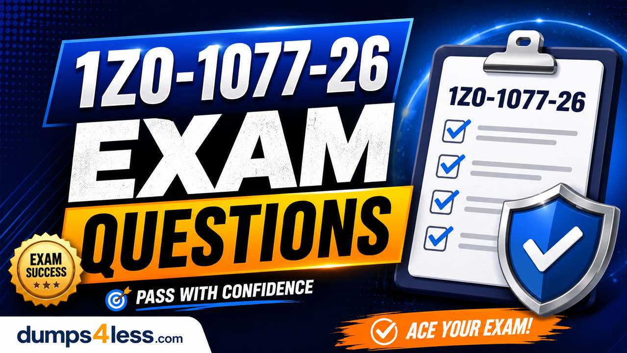 1Z0-1077-26 Exam Dumps