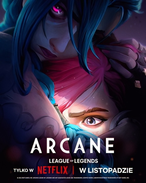 Arcane: League of Legends / Arcane (2024) [S02E01-06] [480p] [NF] [WEB-DL] [DD5.1] [XviD-H3Q] [Dubbing PL]