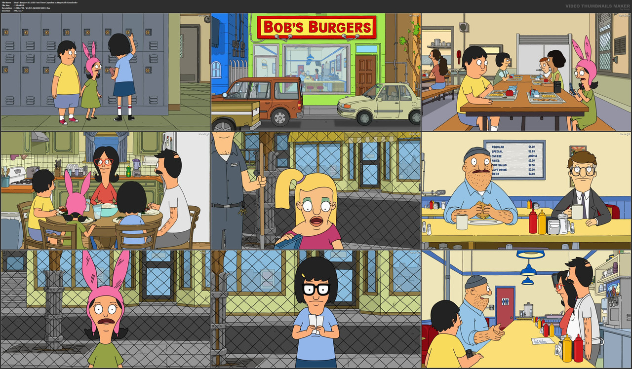 Bob's Burgers S11E05 Fast Time Capsules at Wagstaff School.mkv