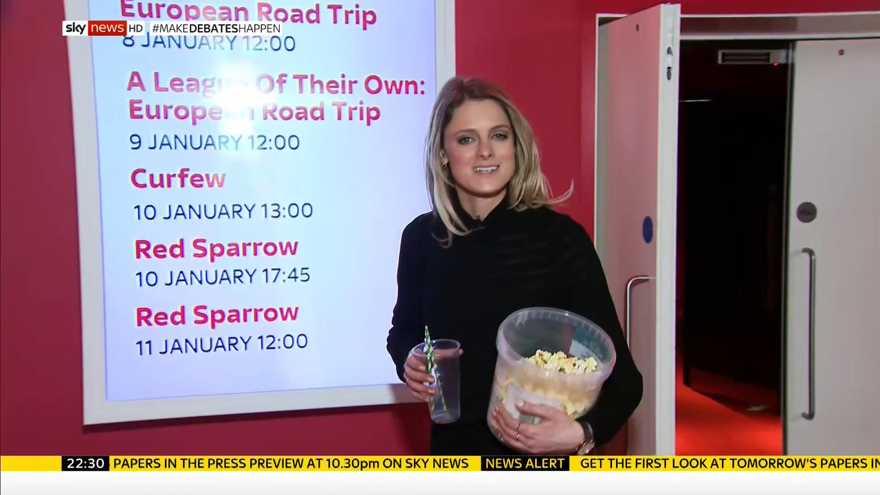 06 January - 22.00.00 - Sky News At 10. Anna Jones with the main