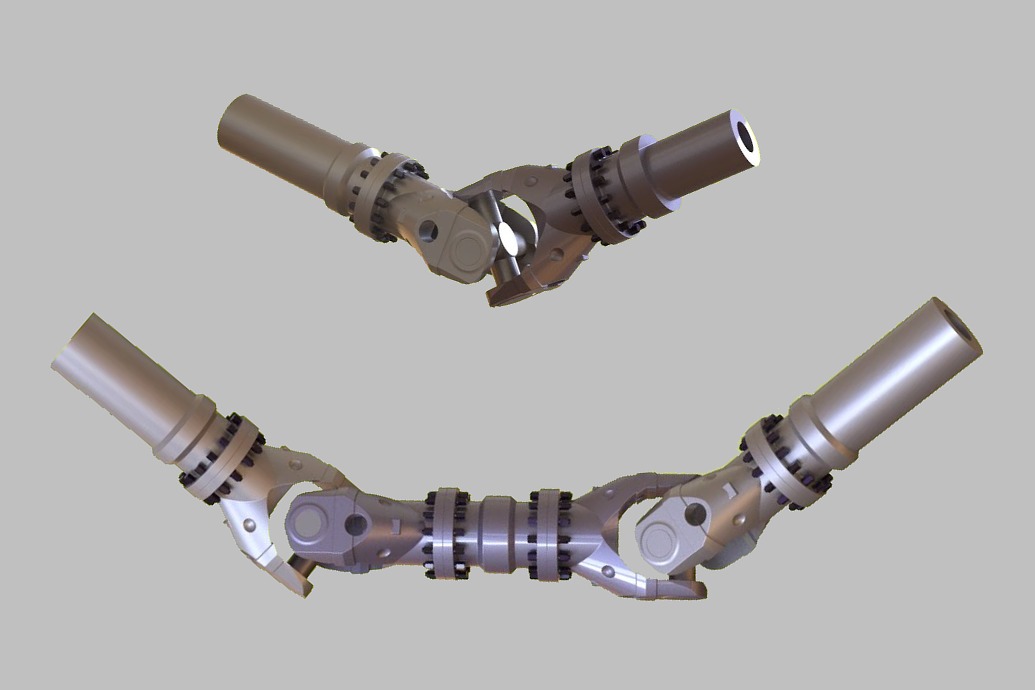 Joints de Cardan simple et double