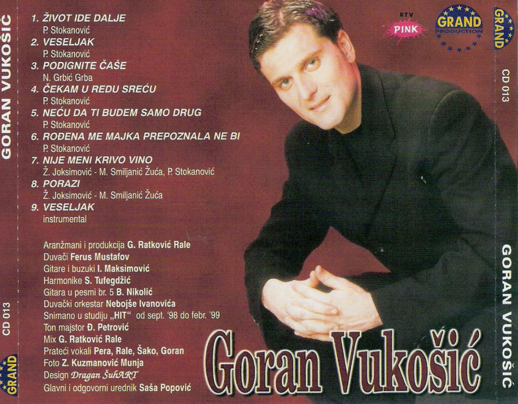 Goran Vukosic - 1999 - Zivot ide dalje - zadnja