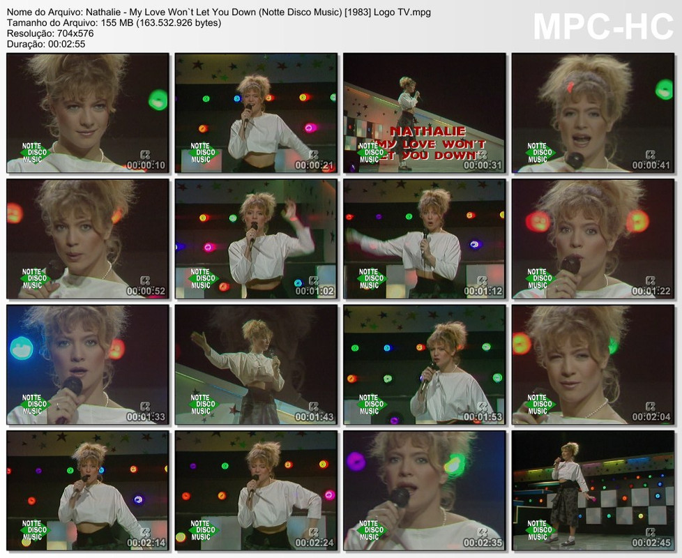 Nathalie - My Love Won`t Let You Down (Notte Disco Music) [1983]