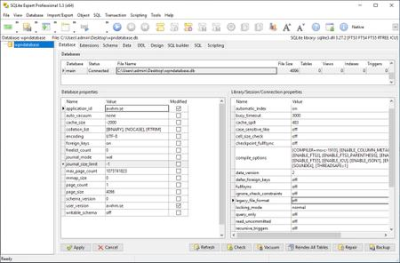 SQLite Expert Professional 5.3.4.446