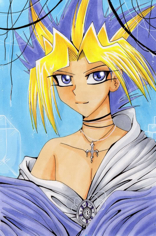 Hình vẽ Atemu (Yami Yugi) bộ YugiOh (vua trò chơi) - Page 3 1_Atemp_284