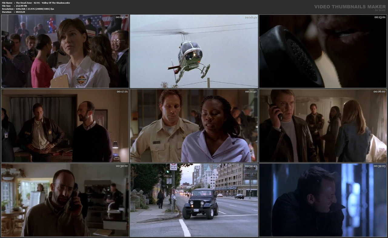 The Dead Zone - 02 01 - Valley Of The Shadow.mkv
