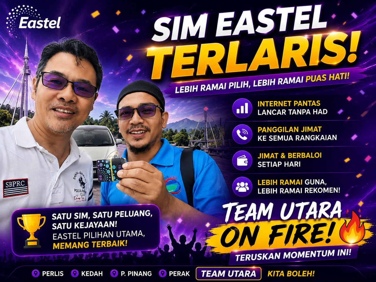 Eastel aktif Utara