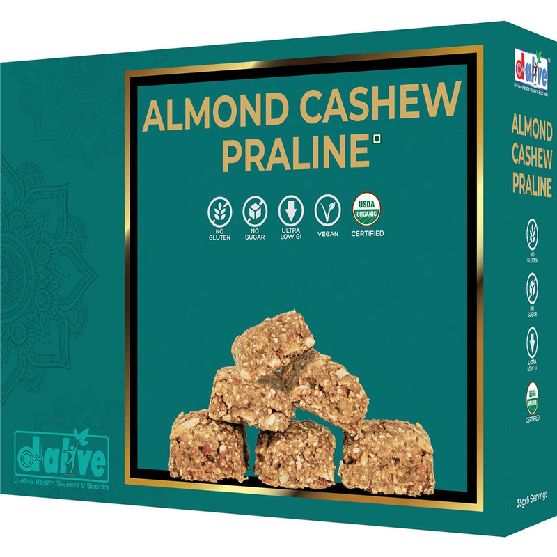 Almond Cashew Praline  of 200 GM