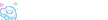 light blue pixel of a smiling jellyfish