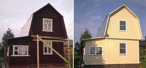 Обшивка сайдингом фасад екатеринбург