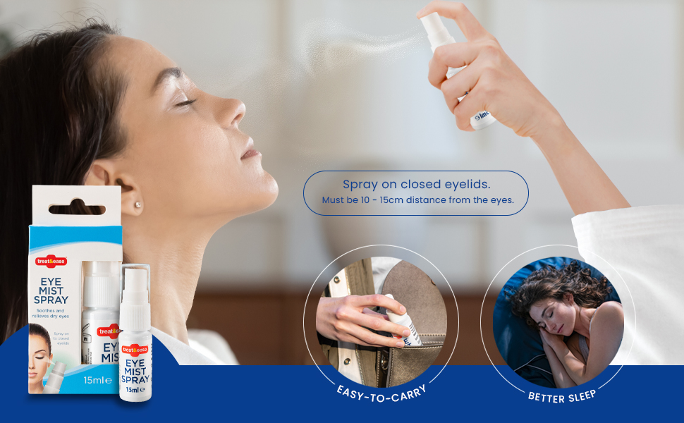 Eye Spray for Dry and Irritated Eyes