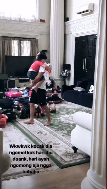 Anang mengomel saat anak-anaknya beri kejutan Hari Ibu ke Ashanty.