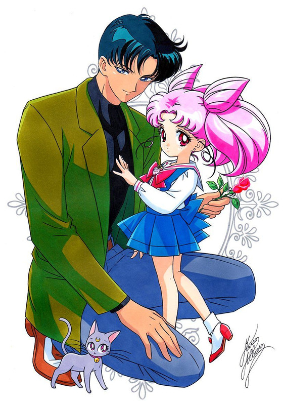 chibi-usa-chiba-mamoru-and-diana-bishoujo-senshi-sailor-moon-drawn-by-marco-albiero-32686eae97e6f
