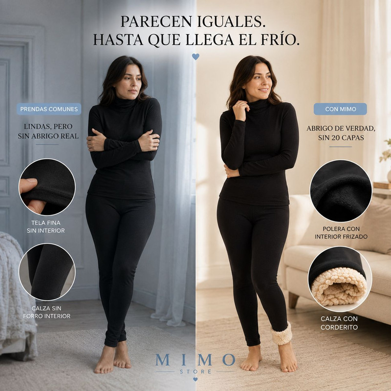 Calza corderito regalo MIMO tendencia invierno