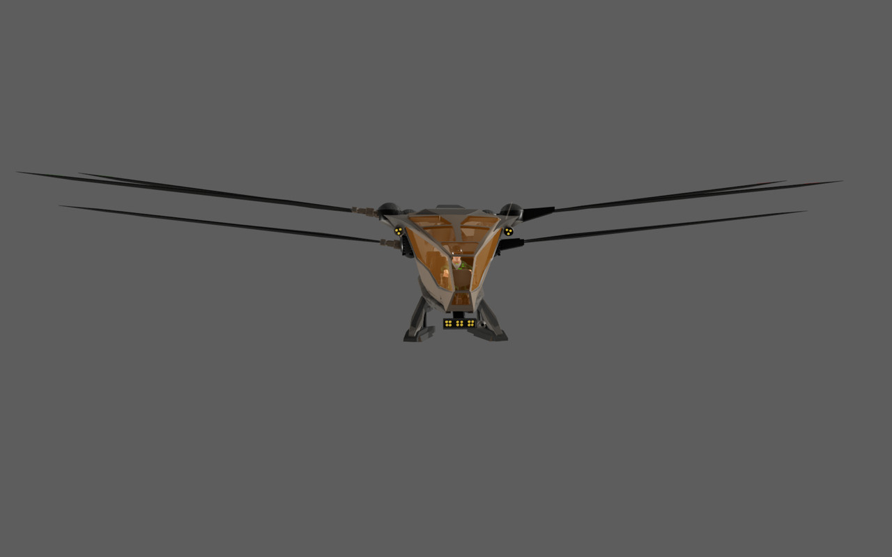 SimplePlanes | Dune Scout Ornithopter