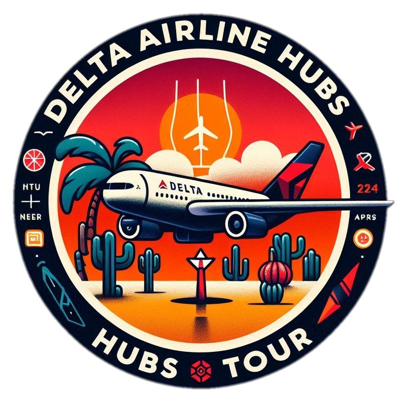 Award for completing the Delta Airline Hub's Tour tour.