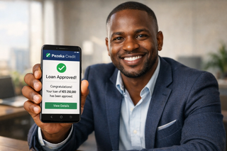 Confident Kenyan Entrepreneur