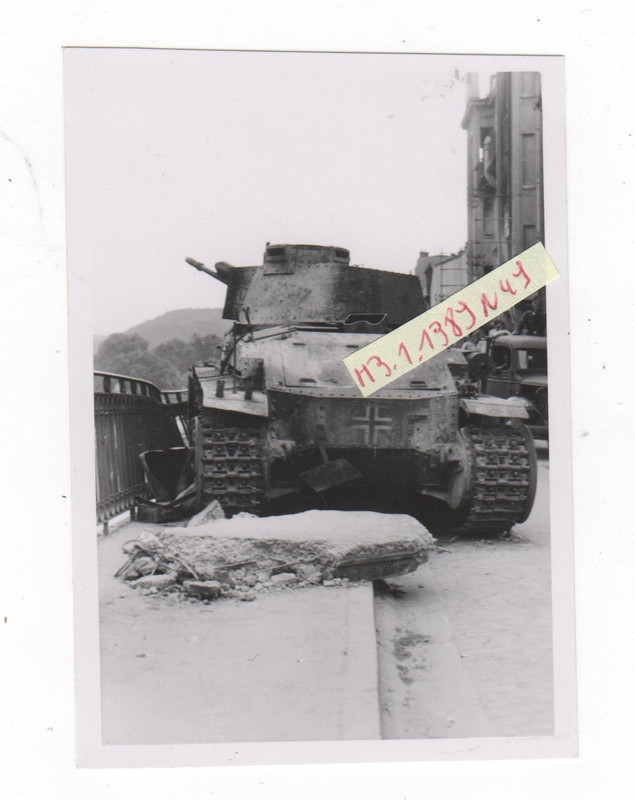 Tcheschisch zerstört in EPINAL Vogesen juni 40 (