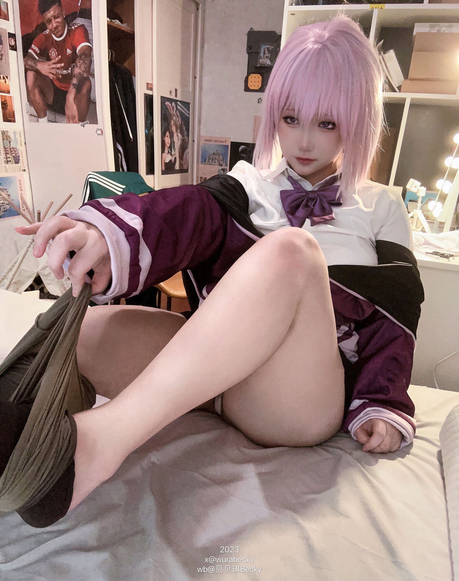 贝贝琪 Becky 新条茜 Cosplay 写真集｜动画角色摄影（40P｜226MB）插图2