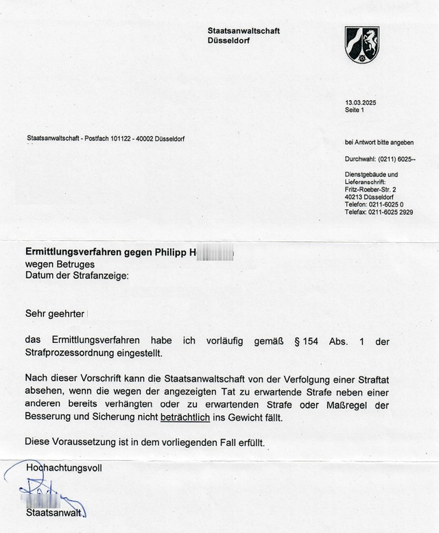 Staatsanwaltschaft Düsseldorf
