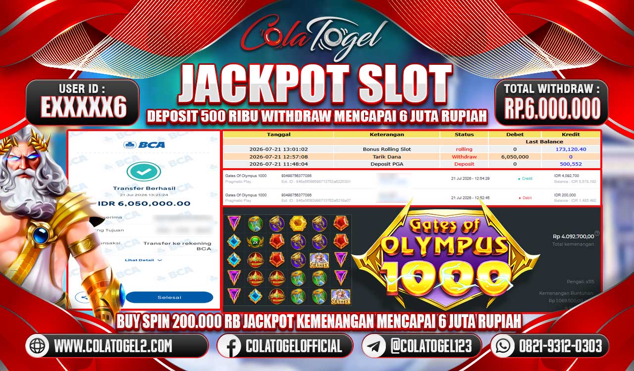 JACKPOT SLOT GACORR!!