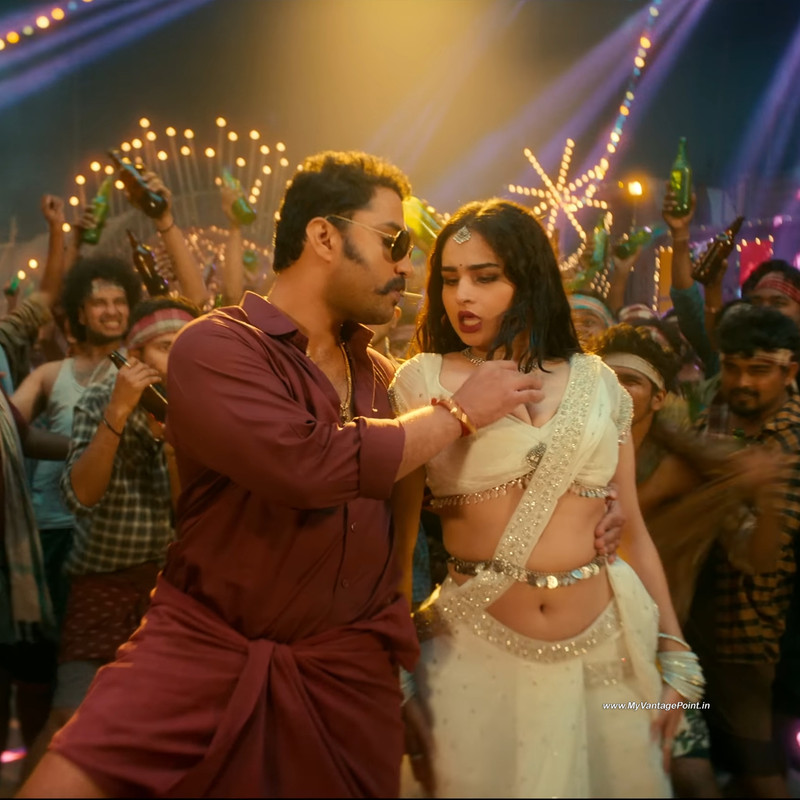 55 Ayesha Khan Hot Item Song MOTHA in Gangs of Godavari (2024)