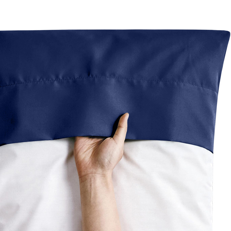 Dyed Pillowcase Navy 3
