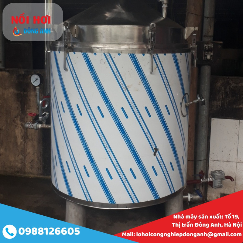 nồi nấu rượu bằng hơi