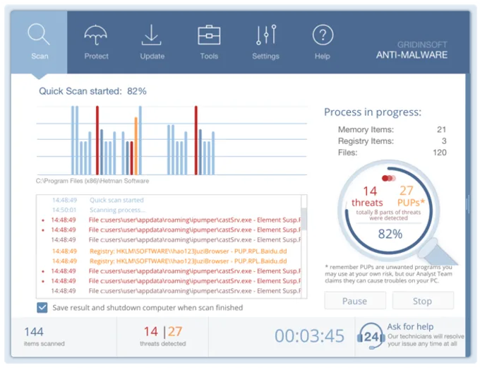 GridinSoft Anti-Malware 4.2.54.5598 Anti-Malware 3