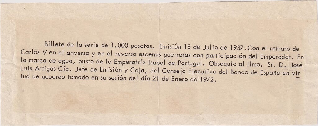 1000 pesetas 1937 y documentos adjuntos, una de las joyas de la colección. Flipante Spain-P106-E-1000-Pesetas-1937-DOCUMENTO2-Anverso