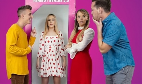 Pristine Edge & Brookie Blair - My Fembot Girlfriend 1080p