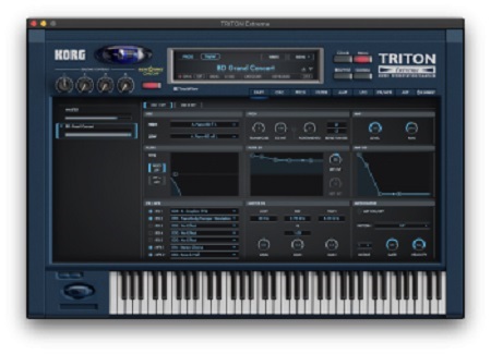 KORG Software TRITON Extreme v1.0.6 (Mac OS X)