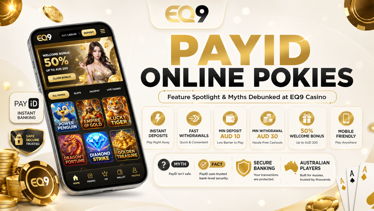 payid pokies australia at eq9 casino