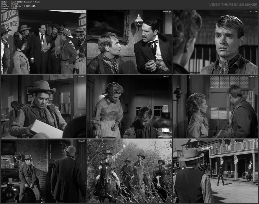 Sugarfoot S01E01 Brannigan's Boots.mkv