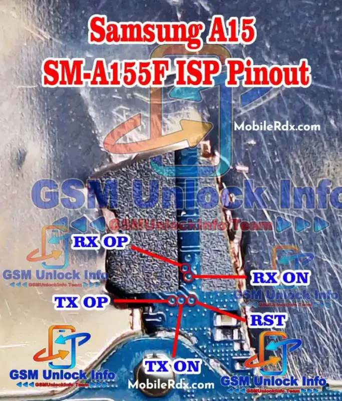 Samsung-Galaxy-A15-SM-A155F-UFS-ISP-PinOUT