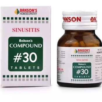 Bakson Compound No 30 (Sinusitis) (100tab)