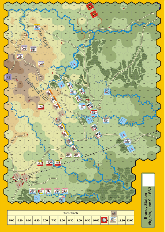 Brandy Station 1863Map