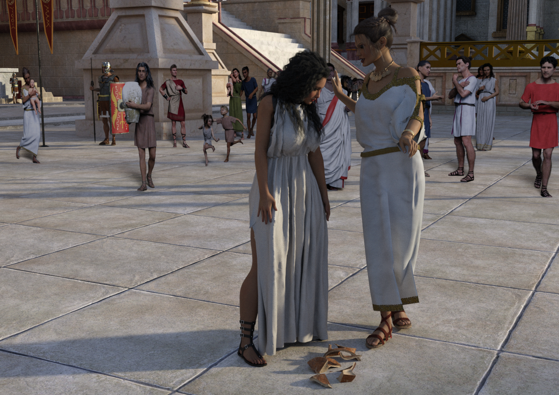 roman courtyard1