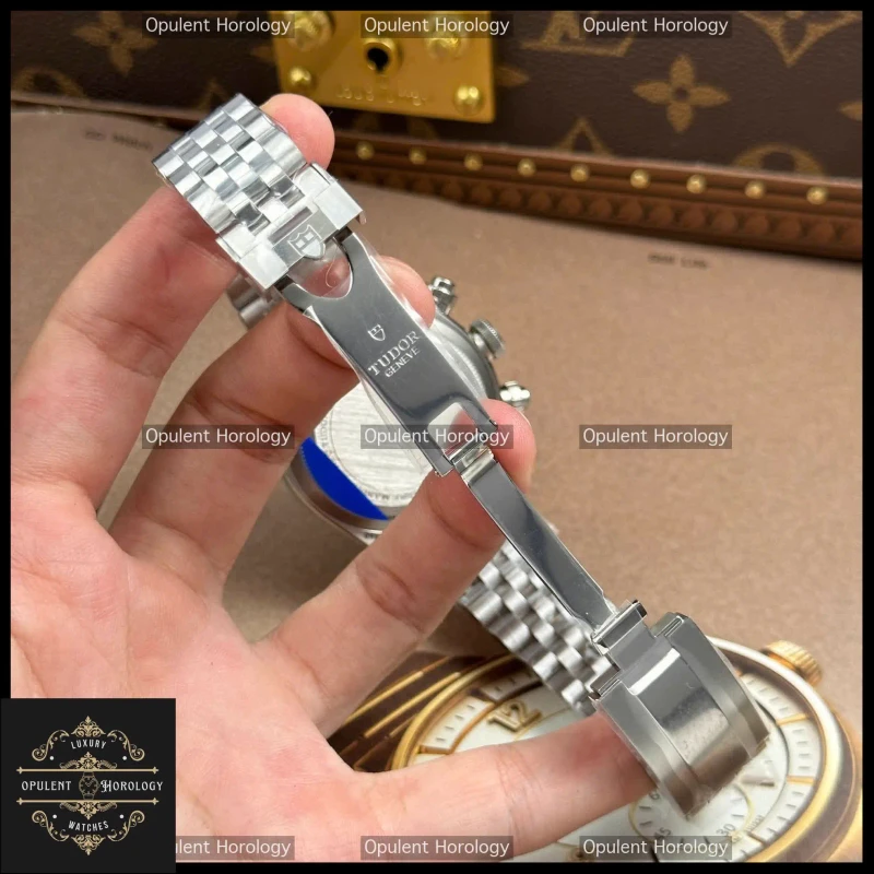 Tudor Black Bay Chronograph Replica 41mm Blue Dial Steel Bracelet