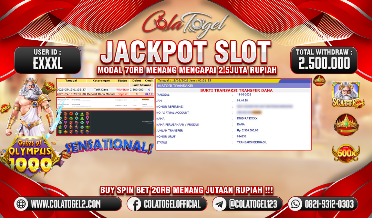 JACKPOT SLOT GACOR!!