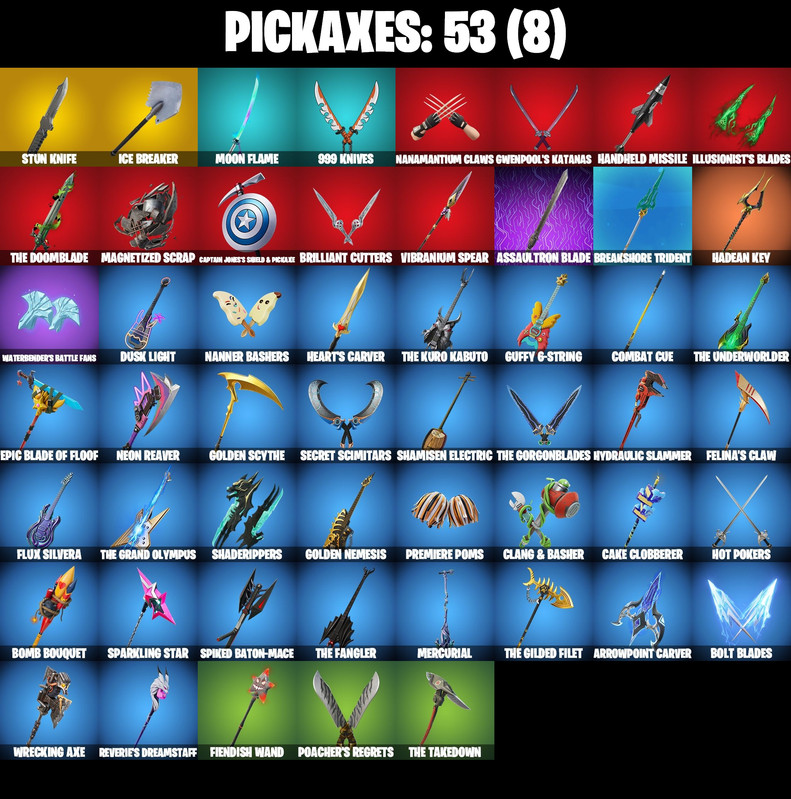 pickaxes comp