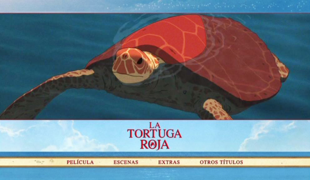 LA TORTUE ROUGE MENU - La tortuga roja (La tortue rouge) [2016] [Aventuras, drama] [DVD9] [PAL] [Leng. Música/Efectos] [Subt. No contiene]